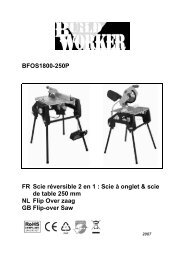 BFOS1800-250P FR Scie réversible 2 en 1 : Scie à ... - Eco-repa.com