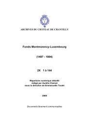 consulter l'inventaire (pdf 2Mo) - Bibliothèque et Archives du ...