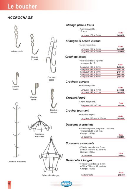 Catalogue Outillage et petit matériel - Mapal