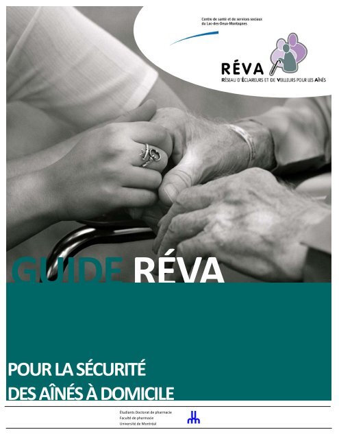 Guide RÉVA pour la sécurité des aînés à domicile - Centre de santé ...