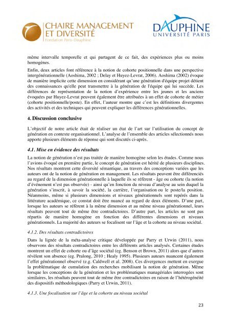 Cahier recherche 3 PDF light - Fondation Dauphine - Université ...