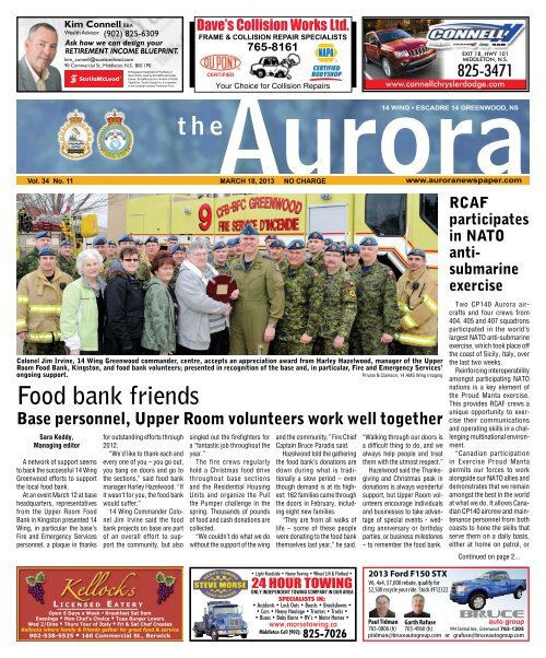 Mar 18 2013 - The Aurora Newspaper