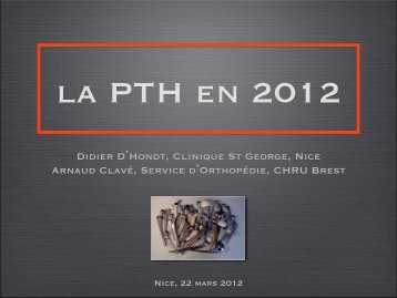 telecharger le document complet pth en cliquant ici - Docteur Didier ...