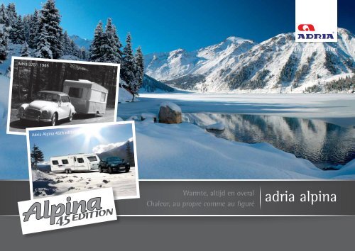 adria alpina - Marsman Caravans & Recreatie
