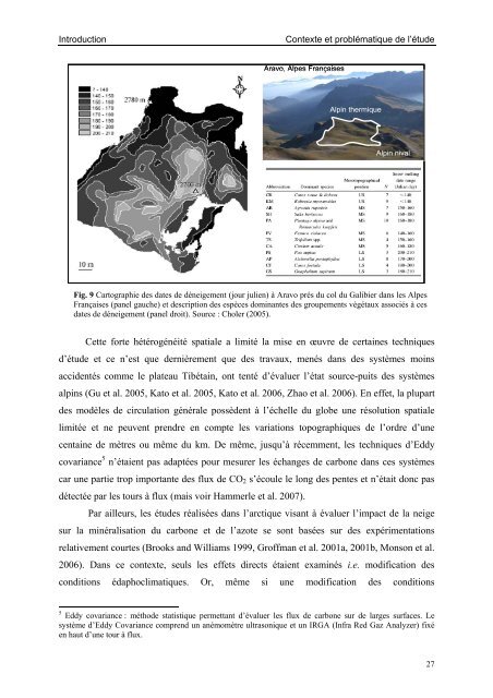 THÈSE - Station Alpine Joseph Fourier - Université Joseph Fourier