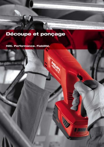 Découpe et ponçage - Hilti