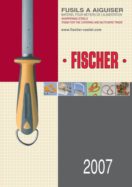 Aiguiseur rapide de couteau REDSTELL Fischer avec ou sans socle inox