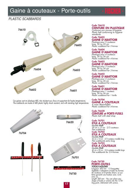 fusils a aiguiser - industrias australes sa