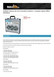 8.5 x 280 mm KS TOOLS 129.4020 5 lames de scie sabre pour bois