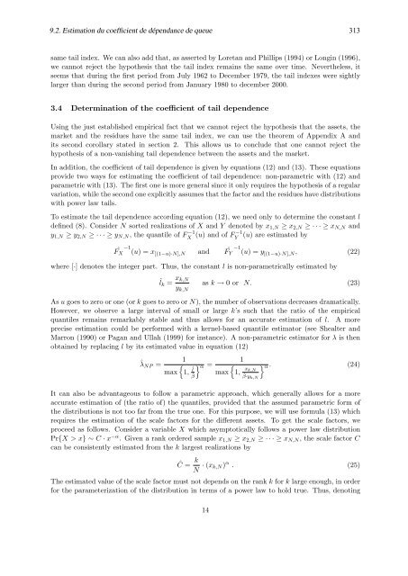 statistique, théorie et gestion de portefeuille - Docs at ISFA