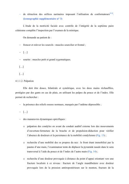 Examen d'un traumatisé facial - EM|consulte