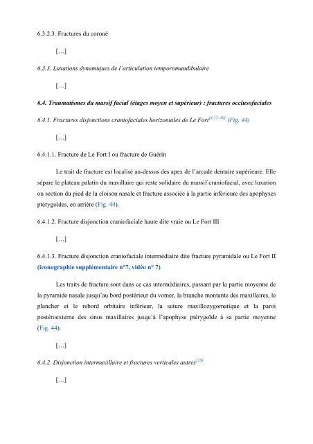 Examen d'un traumatisé facial - EM|consulte