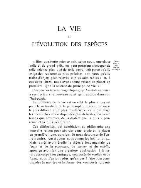 "Études philosophiques", par Mgr Farges, Tome 3 - Thomas d'Aquin ...