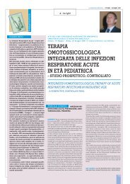 terapia omotossicologica integrata delle infezioni respiratorie acute ...