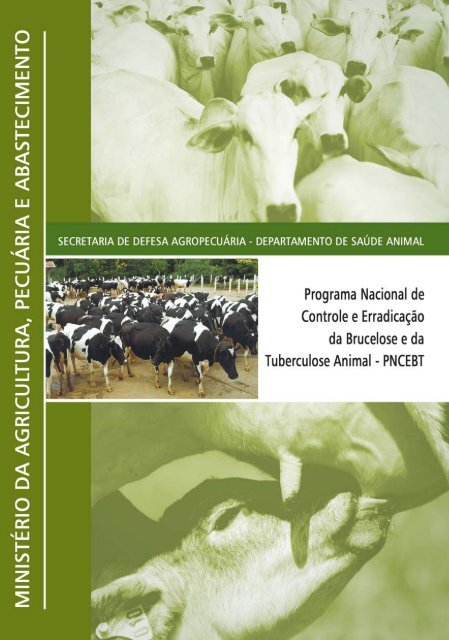 PNCEBT to - Ministério da Agricultura, Pecuária e Abastecimento