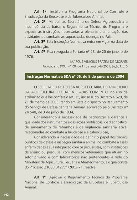 PNCEBT to - Ministério da Agricultura, Pecuária e Abastecimento