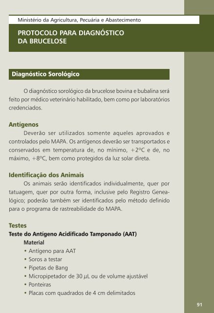 PNCEBT to - Ministério da Agricultura, Pecuária e Abastecimento