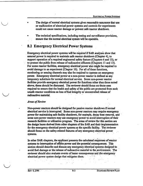 NUREG-1537, Part 2 - NRC