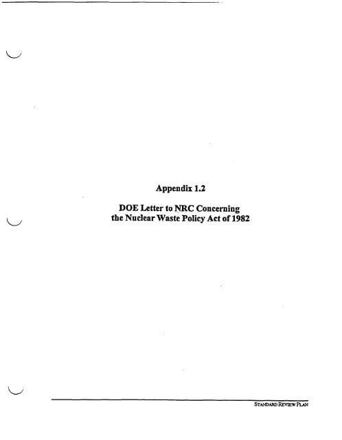 NUREG-1537, Part 2 - NRC