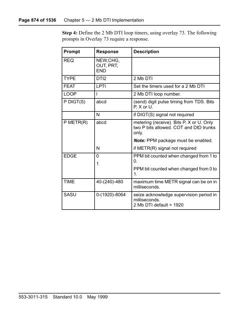 2.0 Mb DTI/PRI Administration and Maintenance Guide Book ... - Home