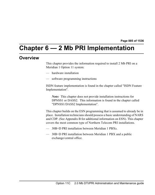 2.0 Mb DTI/PRI Administration and Maintenance Guide Book ... - Home