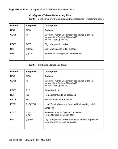 2.0 Mb DTI/PRI Administration and Maintenance Guide Book ... - Home