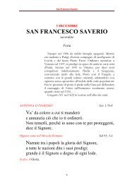 San Francesco Saverio Liturgia Eucaristica - Saveriani
