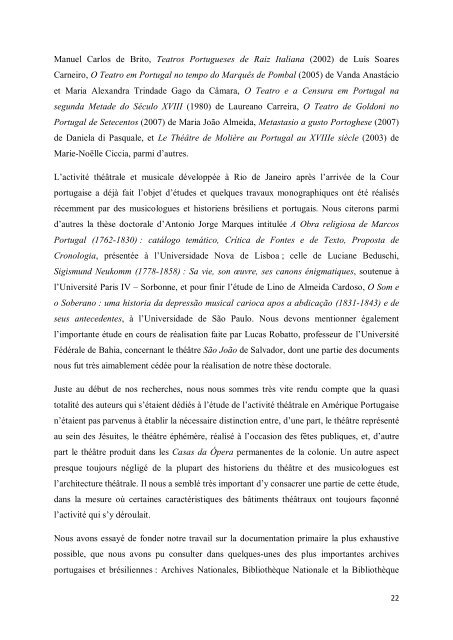 les Casas da Ópera en Amérique Portugaise - RUN - Universidade ...