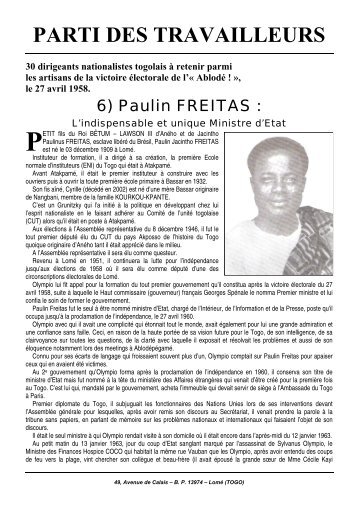 Paulin FREITAS - Diastode