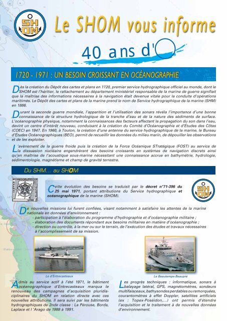 Le SHOM vous informe 14