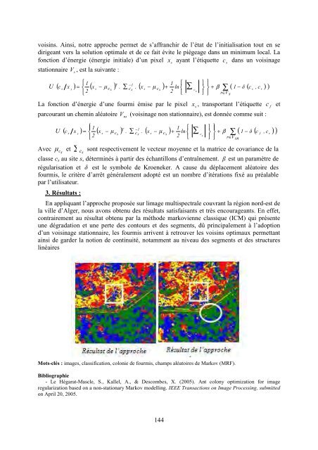 Variabilité spatio-temporelle de la chlorophylle en surface de la mer ...