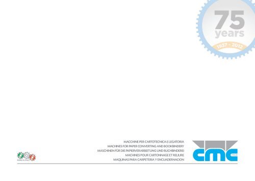 Catalogo Completo 2012.04 - 58p.indd - CMC ITALIA