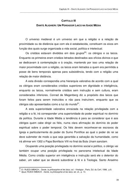 Reflexões Sobre o Amor na Vita Nuova de Dante Alighieri