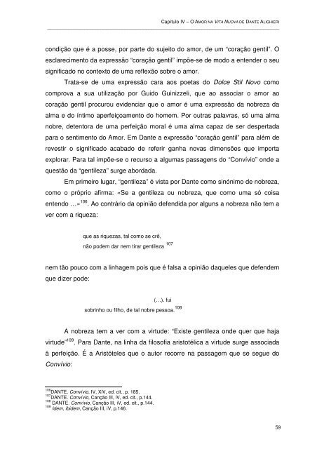 Reflexões Sobre o Amor na Vita Nuova de Dante Alighieri