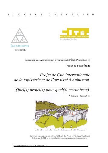 Consulter le mémoire - Portail Documentaire de la Cité de l ...