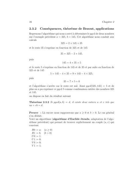 Cours et activités en arithmétique pour les classes ... - Robert Rolland