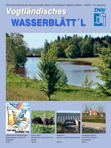 Vogtländisches Wasserblätt'l - Zweckverband Wasser und Abwasser ...