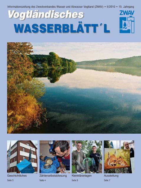 Vogtländisches Wasserblätt'l - Zweckverband Wasser und Abwasser ...