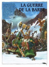 La guerre de la Barbe (listes d'armée et héros) - le verrah rubicon