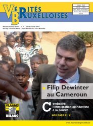 Filip dewinter au cameroun - Vlaams Belang Bruxelles