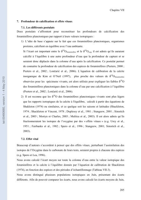 Ecologie des foraminifères planctoniques du golfe de Gascogne ...