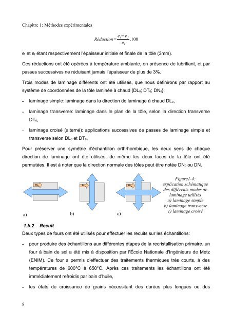 Mécanismes d'évolution de texture au cours du recuit d'alliages de ...