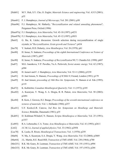 Mécanismes d'évolution de texture au cours du recuit d'alliages de ...