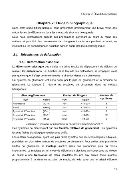 Mécanismes d'évolution de texture au cours du recuit d'alliages de ...