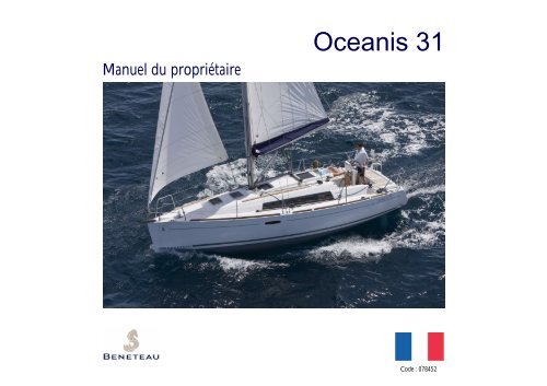 caractéristiques techniques oceanis 31 - Beneteau Yacht Club