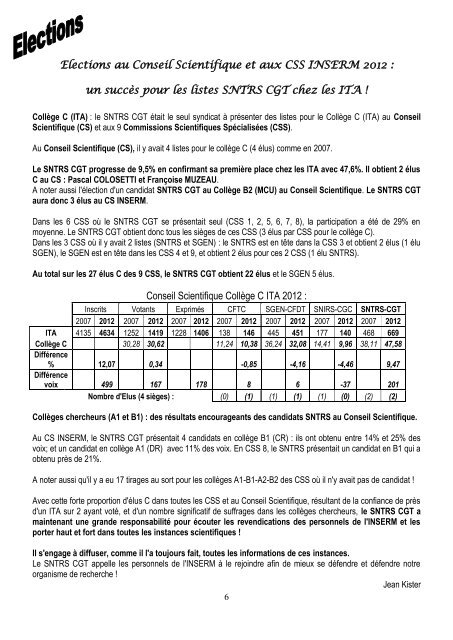 La CGT refuse la rigueur - sntrs-cgt - CNRS