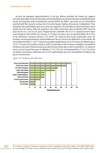 Les patients en service de soins infirmiers à domicile (SSIAD)