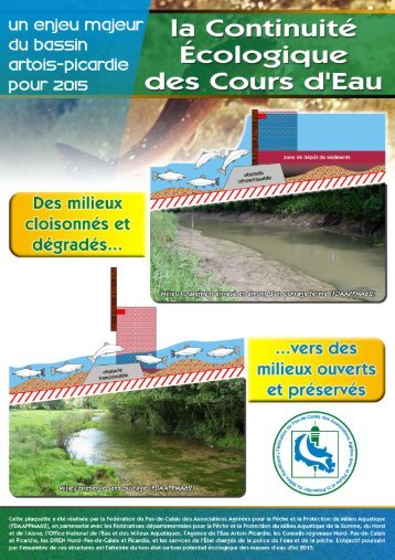 Continuité écologique des cours d'eau - Agence de l'eau Artois ...
