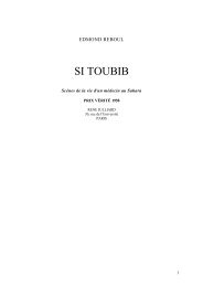 SI TOUBIB - Les Amis de Timimoun