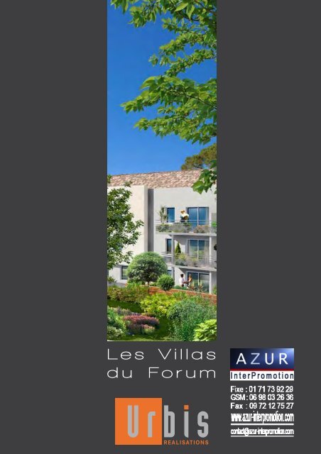 30 Marguerittes - Les Villas du Forum - Azur InterPromotion